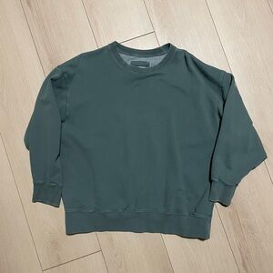 American Eagle Outfitters Oversized Crewneck Sweatshirt Teal